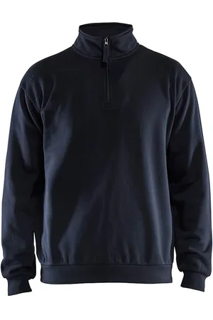 BLAKLADER Sweatshirt col zippé