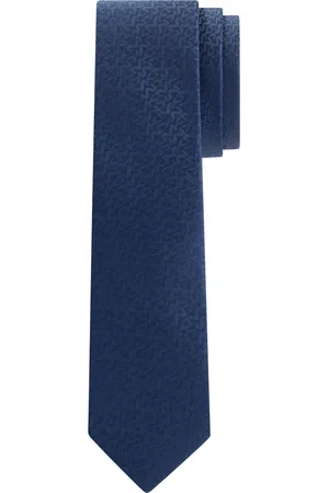 Michael Kors Cravate Sapphire MK Logo