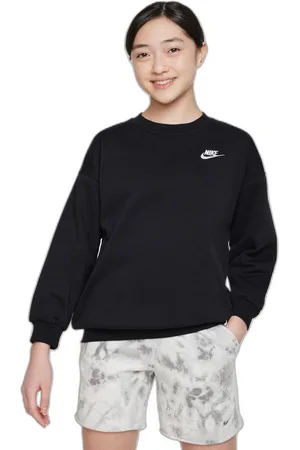 Nike Sweatshirt col rond fille Club Fleece Oversized LBR