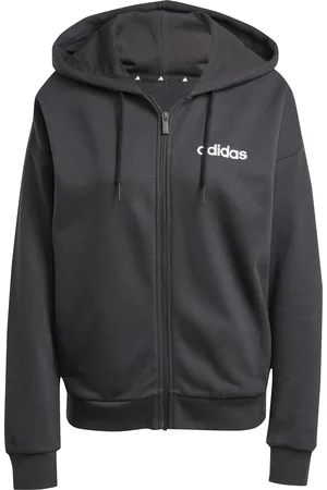 adidas Sweatshirt à capuche zippé femme Essentials Linear