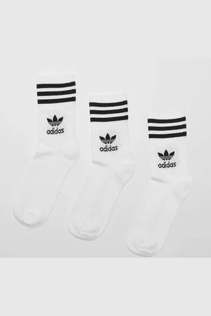 adidas Chaussettes Crew adicolor (3 Pack) Unisex Taille 37-39 Vêtements