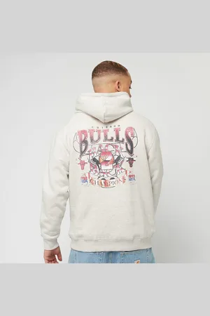Mitchell & Ness NBA Chicago Bulls Easy Cool Graphic Hoody Homme Hoodies Sweatshirts Taille S Vêtements