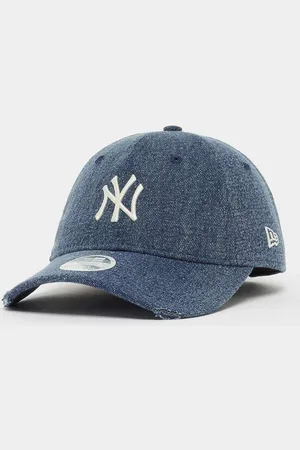 New Era Female 9Twenty Acid Denim York Yankees Unisex Casquettes Taille ONE SIZE Accessoires