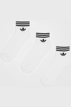 adidas Chaussettes adicolor Trefoil Ankle (3 Pack) Unisex Taille 35-38 Vêtements