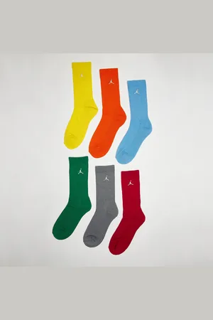 Jordan 6 PACK - Everyday Essentials CR Unisex Chaussettes Taille 4Y-5Y Vêtements