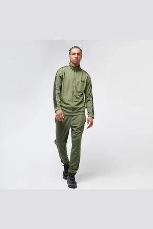 Under Armour UA Rival Knit Track Suit marine od green Homme Survêtements Taille S Vêtements