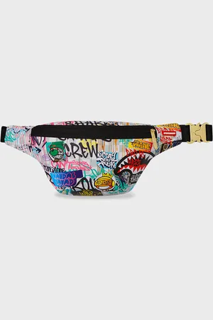 Sprayground Sip the Rizz Cream Crossbody savy Unisex Sacs banane Taille ONE SIZE Accessoires