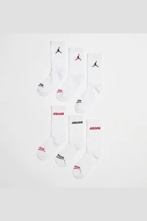 Jordan 6 PACK - Legend Crew Unisex Chaussettes Taille 4Y-5Y Vêtements