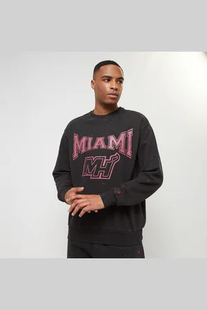New Era NBA Washed Crew Miami Heat Homme Hoodies & Sweatshirts Taille S Vêtements