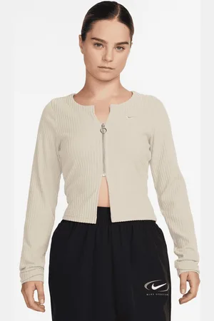 Nike Sportswear Chill Knit Rib Full-Zip Cardigan Femme Hoodies & Sweatshirts Taille XS Vêtements