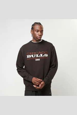 New Era Chicago Bulls NBA Lifestyle Oversized Crewneck Sweatshirt Homme Hoodies & Sweatshirts Taille S Vêtements