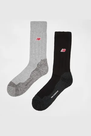 New Balance 2 PACK - Low Gauge Crew Socks Unisex Chaussettes Taille 35-38 Vêtements