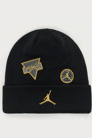 Nike JAN SEE ME SHINE BEANIE black/gold Unisex Bonnets Taille 8Y-20Y Accessoires