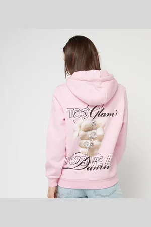 miss tee Give A Damn Ladies Fluffy Hoody Femme Hoodies & Sweatshirts Taille M Vêtements