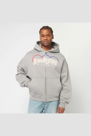Low Lights Studios Three Ring Logo Zip Hoodie Concrete Homme Hoodies & Sweatshirts Taille S Vêtements