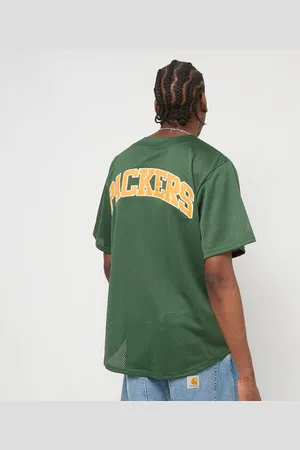 New Era NFL Baseball Jersey Green Bay Packers Homme Maillots Taille M Vêtements