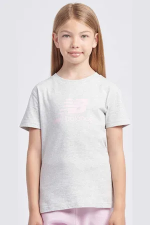 New Balance Jersey Stacked Logo Tee Unisex T-Shirts & Polos Taille 134 Vêtements