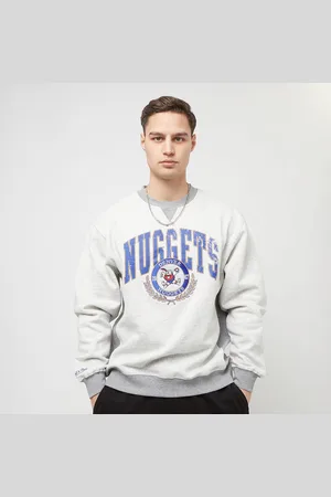 Mitchell & Ness NBA Premium Fleece Crew Denver Nuggets Homme Hoodies Sweatshirts Taille S Vêtements