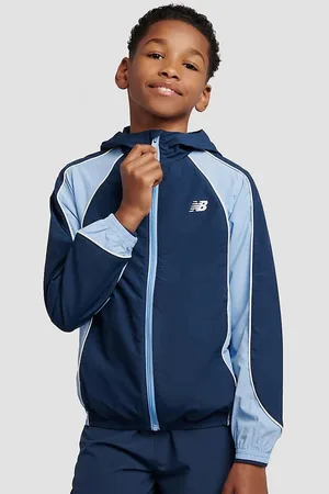 New Balance Varsity Woven Jacket Unisex Survêtements Taille 134 Vêtements