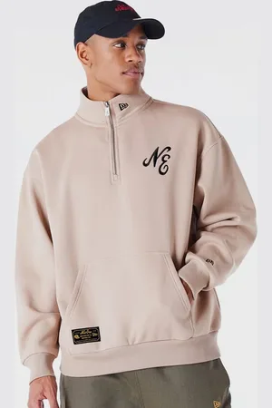 New Era Lifestyle Quarter Zip Sweater Homme Hoodies & Sweatshirts Taille S Vêtements