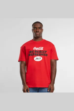 Mister Tee Coca Cola Refreshed Oversize Homme T-Shirts & Polos Taille XS Vêtements