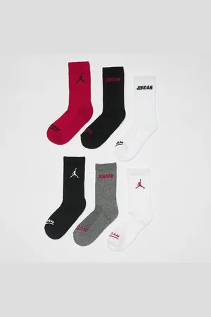 Jordan 6 PACK - Legend Crew Unisex Chaussettes Taille 23.5-27 Vêtements