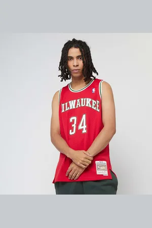 Mitchell & Ness Giannis Antetokounmpo NBA Milwaukee Bucks 2014/15 Swingman Jersey Homme Maillots Taille S Vêtements