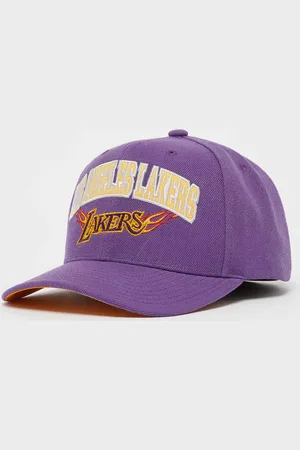 Mitchell & Ness Motor Pro Crown NBA Los Angeles Lakers Unisex Casquettes Taille ONE SIZE Accessoires