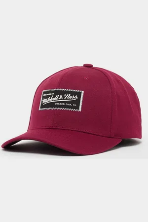 Mitchell & Ness Rubber Patch Classic Red Own Brand Unisex Casquettes Taille ONE SIZE Accessoires