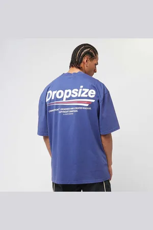 Dropsize Heavy Oversized Three Lines Back T-Shirt Homme T-Shirts & Polos Taille S Vêtements