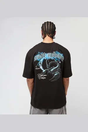 Dropsize Heavy Oversized Trust Nobody T-Shirt Homme T-Shirts & Polos Taille S Vêtements