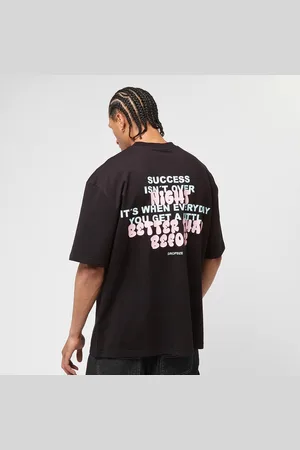 Dropsize Heavy Oversized Bubble Font T-Shirt Homme T-Shirts & Polos Taille S Vêtements