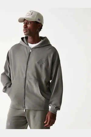 New Era NBA Washed Full Zip Los Angeles Lakers Homme Hoodies & Sweatshirts Taille M Vêtements