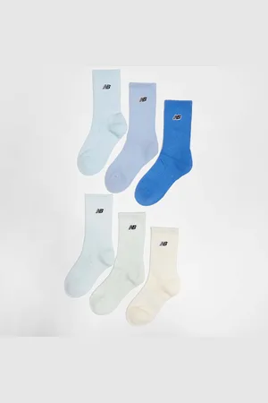 New Balance 6 PACK - Patch Logo Crew Socks, , Chaussettes, en