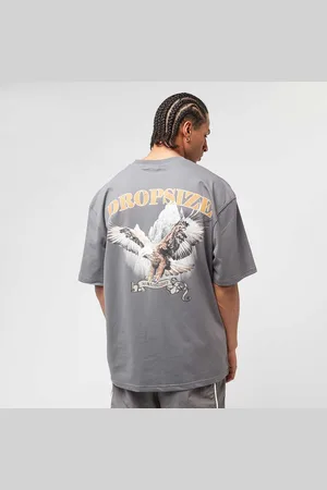 Dropsize Heavy Oversized Eagle T-Shirt Homme T-Shirts & Polos Taille S Vêtements
