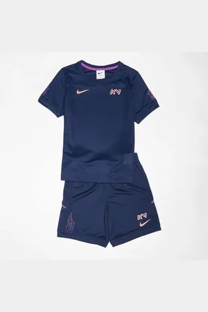 Nike NKB KM Dri-Fit ACD25 Shortsleeve Short Set Unisex Combinaisons & ensembles pour bébés Taille 92 - 98 Vêtements