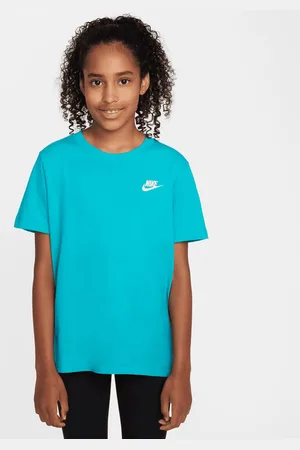 Nike Junior Sportswear Tee EMB Futura Low Brand Read Unisex T-Shirts & Polos Taille 137 Vêtements