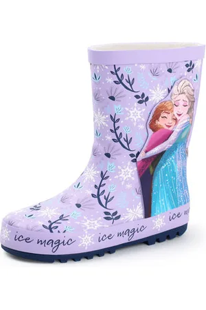 Bottes De Pluie Barbie Pour Fille - Bottes En Caoutchouc Rose Avec Motifs
