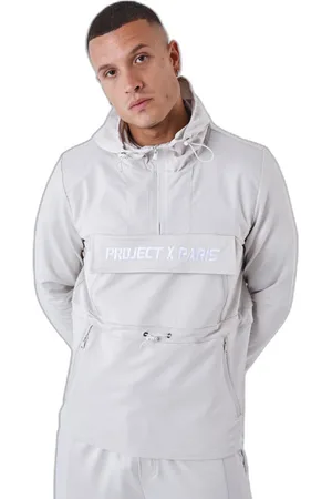 Project X Paris Sweatshirt à capuche style coupe vent