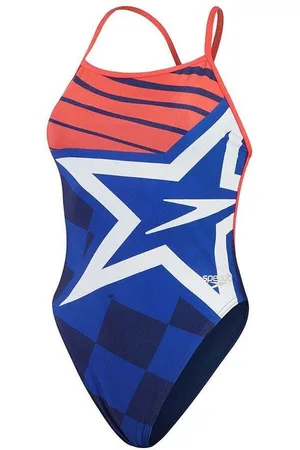 Speedo Maillot de bain 1 pièce femme Placem Dig Vback