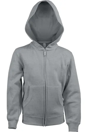Kariban Sweatshirt à capuche enfant zippé