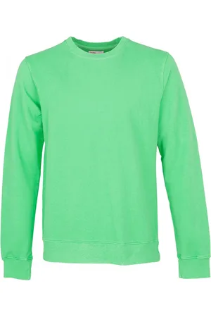 Colorful Standard Sweatshirt col rond Classic Organic spring green