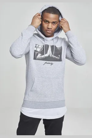 Mister Tee Sweatshirt à capuche pray