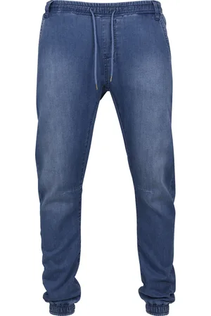 Urban classics Pantalon Urban Classic knitted denim jog