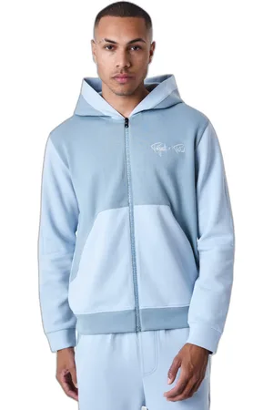 Project X Paris Sweatshirt à capuche zippé manches brodées