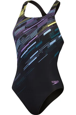 Speedo Maillot de bain 1 pièce femme Eco+m Dig Print Medalist