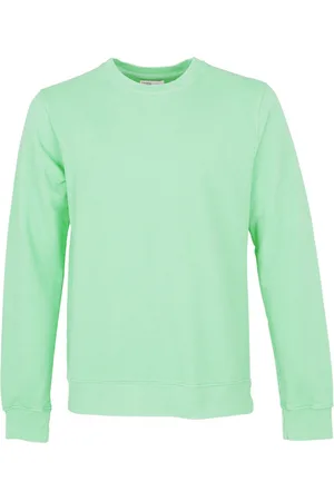 Colorful Standard Sweatshirt col rond Classic Organic faded mint