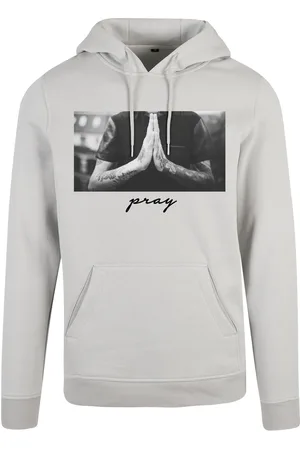 Mister Tee Sweatshirt à capuche Pray