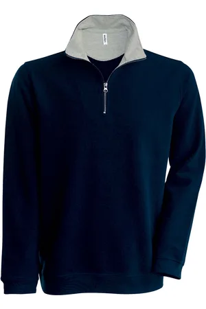 Kariban Sweatshirt col zippé Trucker