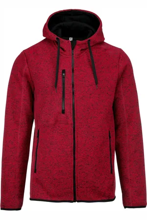 Proact Sweatshirt zippé à capuche chinée